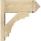 Ekena Millwork Merced Rough Sawn Arts and Crafts Outlooker, Douglas Fir, 8"W x 20"D x 20"H OUT08X20X20MRC03RDF - alternate 4